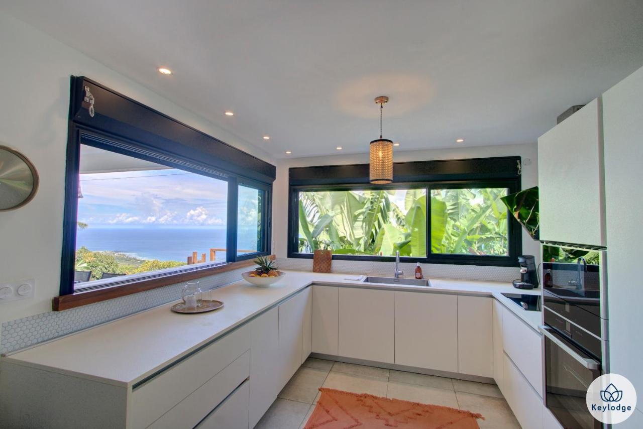 Villa Paloma 4 Etoiles Avec Piscine Et Vue Exceptionnelle Sur L'Ocean A แซ็งต์-เลอ ภายนอก รูปภาพ