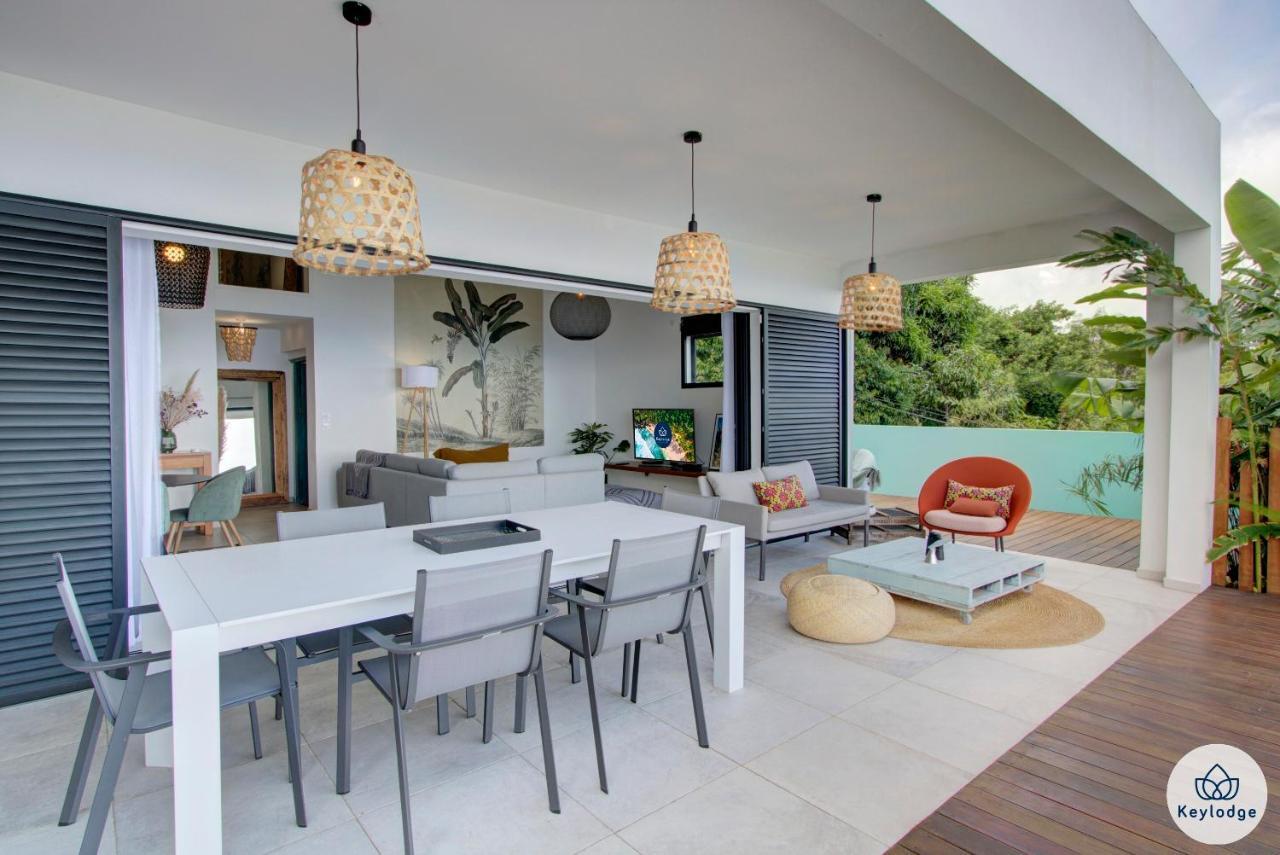 Villa Paloma 4 Etoiles Avec Piscine Et Vue Exceptionnelle Sur L'Ocean A แซ็งต์-เลอ ภายนอก รูปภาพ